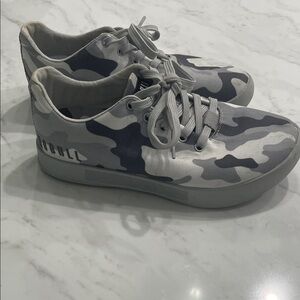 NOBULL Gray Camo Sneakers